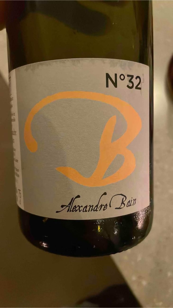 B N°32 - Domaine Alexandre Bain - Alexandre Bain 