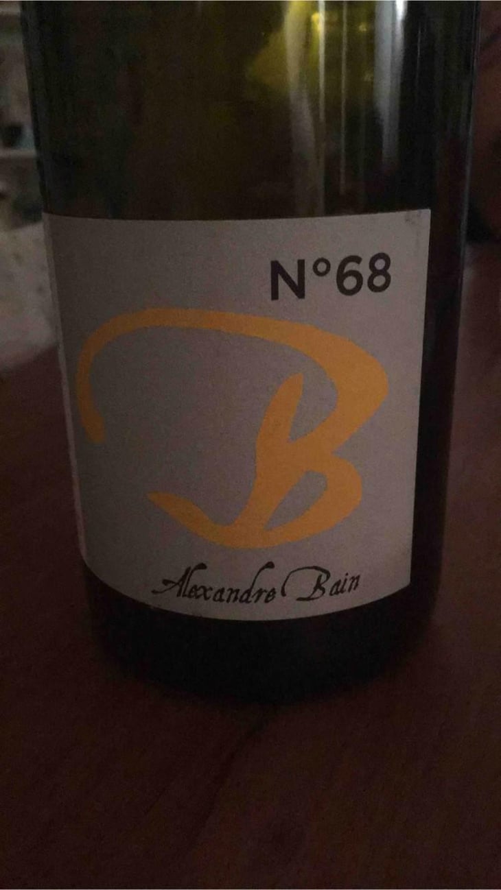 B N°68 - Domaine Alexandre Bain - Alexandre Bain 