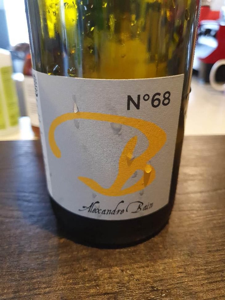 B N°68 - Domaine Alexandre Bain - Alexandre Bain 
