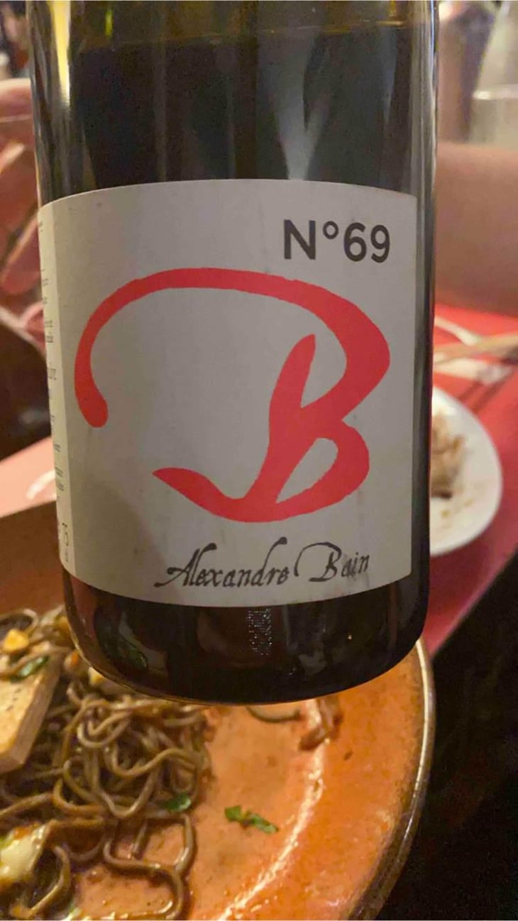 B N°69 - Domaine Alexandre Bain - Alexandre Bain 
