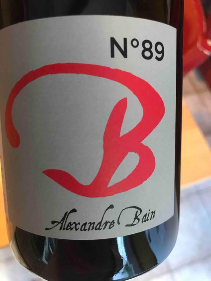 B N°89 - Domaine Alexandre Bain - Alexandre Bain 
