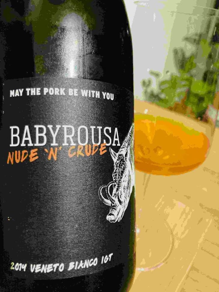 Babyrousa Nude 'n' Crude - Zio Porco Wines - Marco Zanetti 