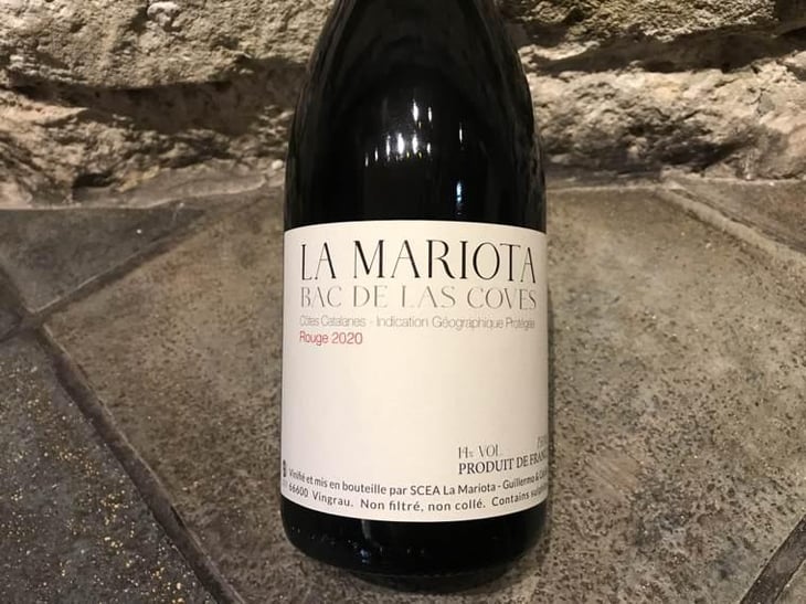 Bac de las Coves Rouge - La Mariota - Cecilia Diaz & Guillermo Campos Baeza 