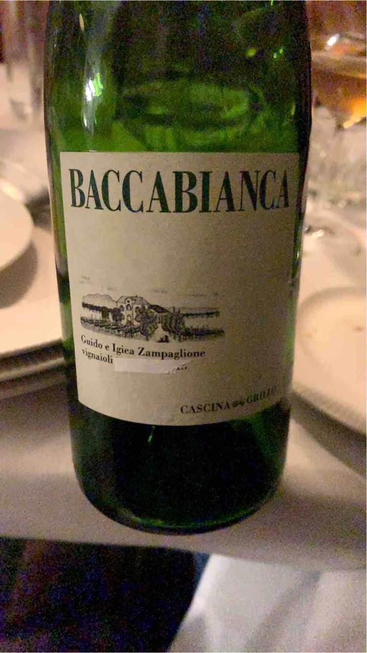 Baccabianca - Tenuta Grillo - Guido Zampaglione 