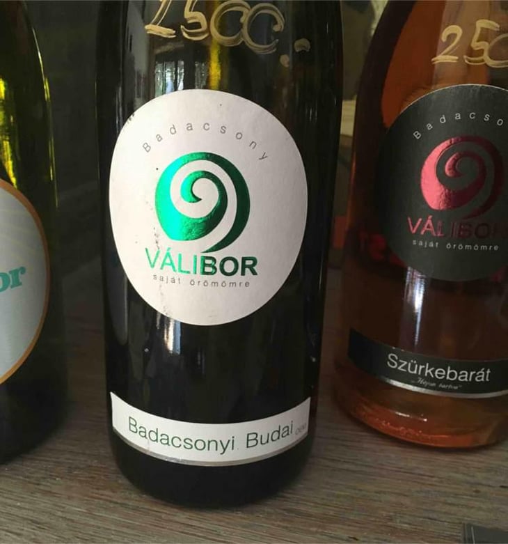 Badacsonyi Budai - VáliBor - Peter Vali 