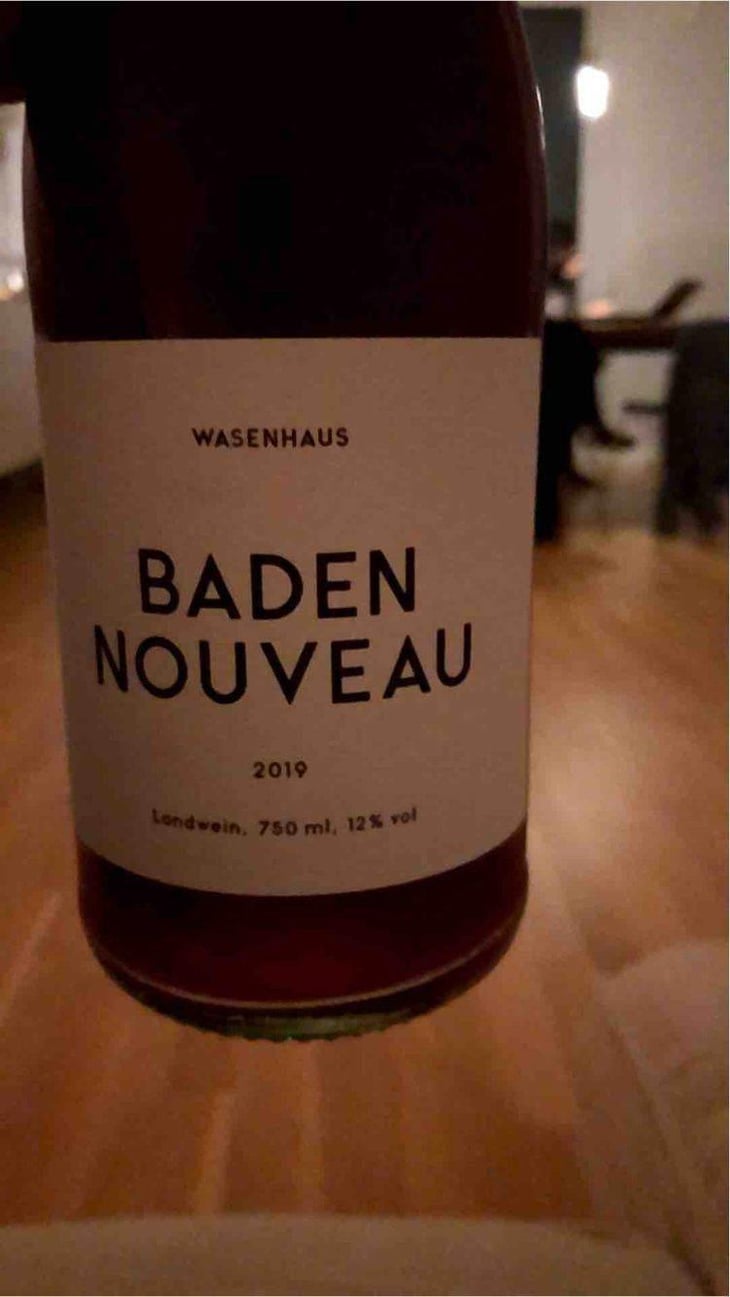Baden Nouveau - Weingut Wasenhaus - Christoph Wolber & Alexander Götze 
