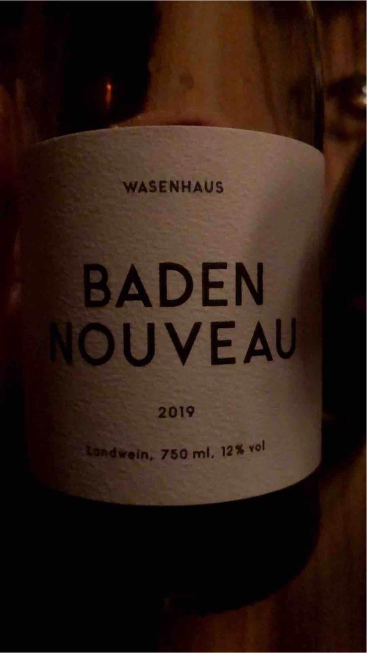 Baden Nouveau - Weingut Wasenhaus - Christoph Wolber & Alexander Götze 