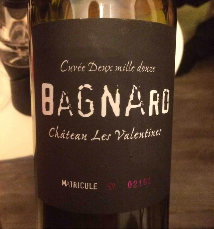 Bagnard - Château Les Valentines - Famille Pons-Massenot 