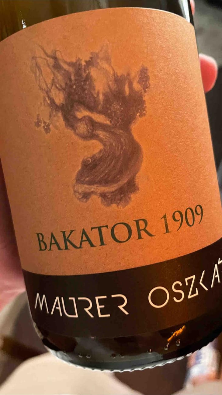 Bakator Orange - Maurer Winery - Oszkár Maurer -2023
