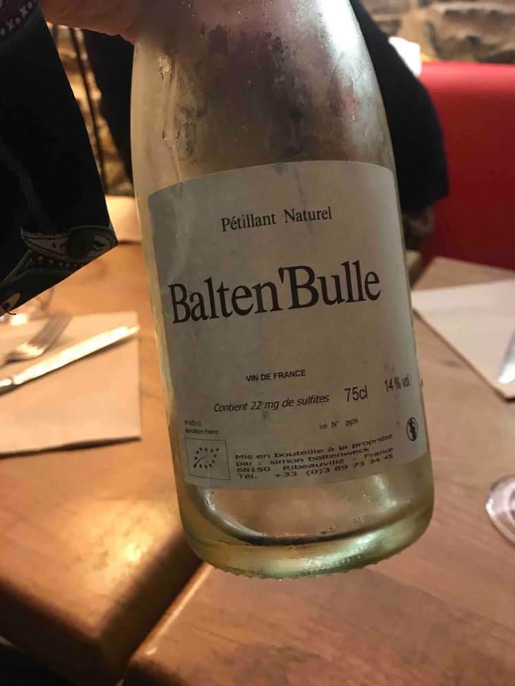Balten'Bulle - Domaine Clé de Sol - Jean & Simon Baltenweck & Yannick Mignot 