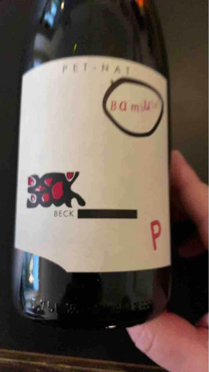 Bambule ! Pet Nat P (Golden) - Weingut Beck - Judith Beck 