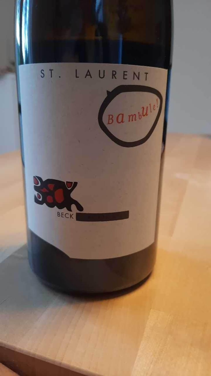 Bambule ! St. Laurent - Weingut Beck - Judith Beck 