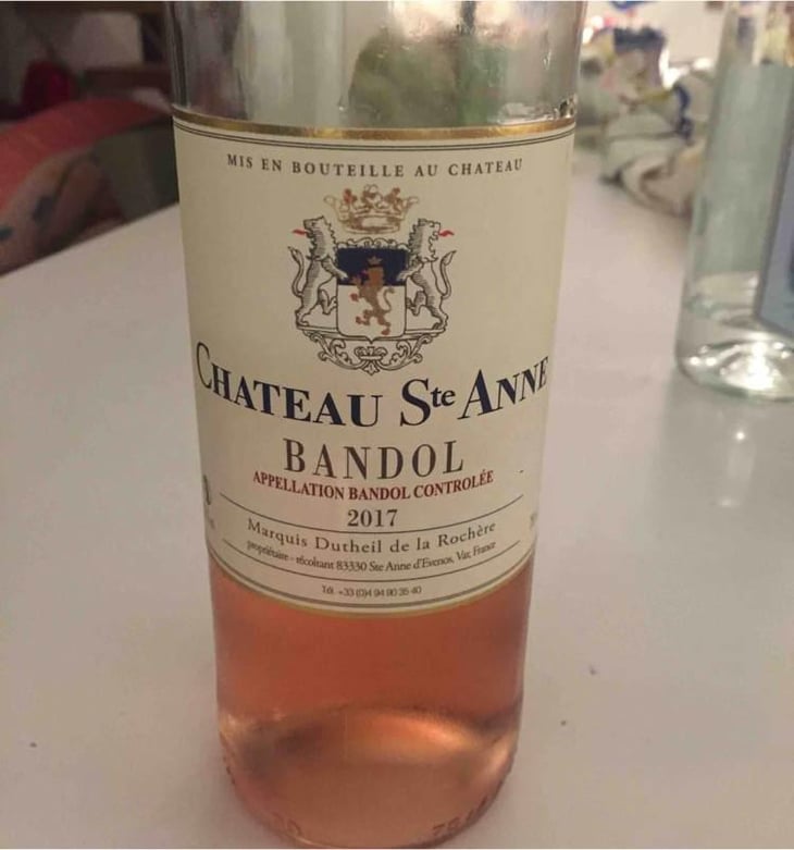 Bandol Rosé - Château Sainte Anne - Françoise & Jean-Baptiste Dutheil 