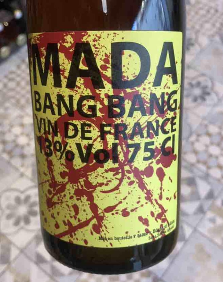 Bang Bang - Domaine Mada - Pauline Bousquet & Edouard Adam -2020