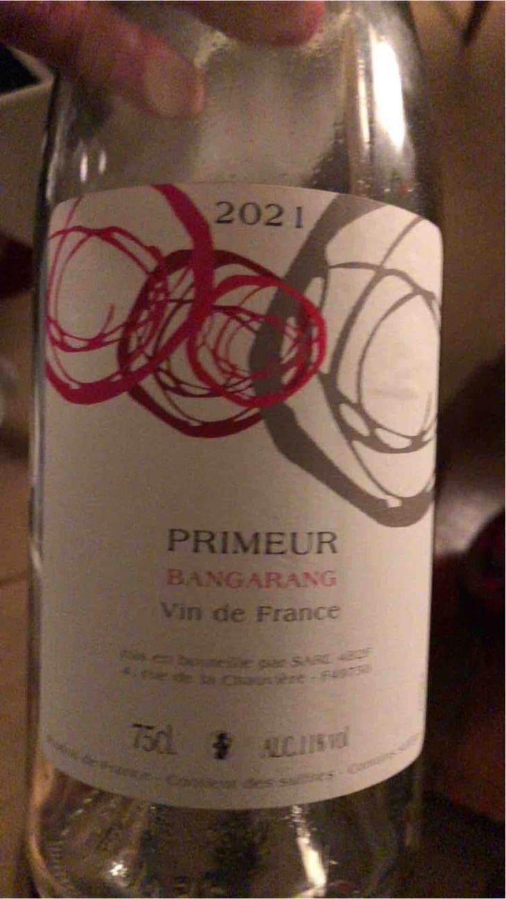 Bangarang Primeur - Domaine Mosse - Sylvestre & Joseph Mosse 