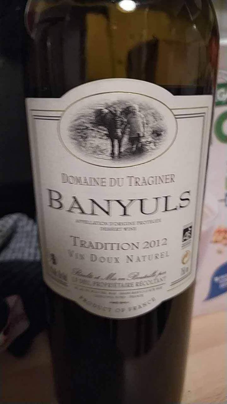 Banyuls Grand Cru - Domaine Du Traginer - Jean-François Deu 