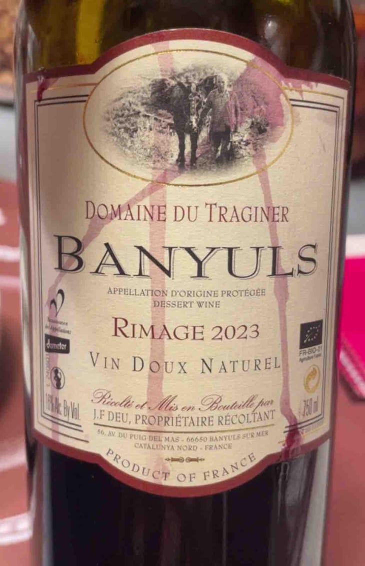 Banyuls Grand Cru - Domaine Du Traginer - Jean-François Deu 