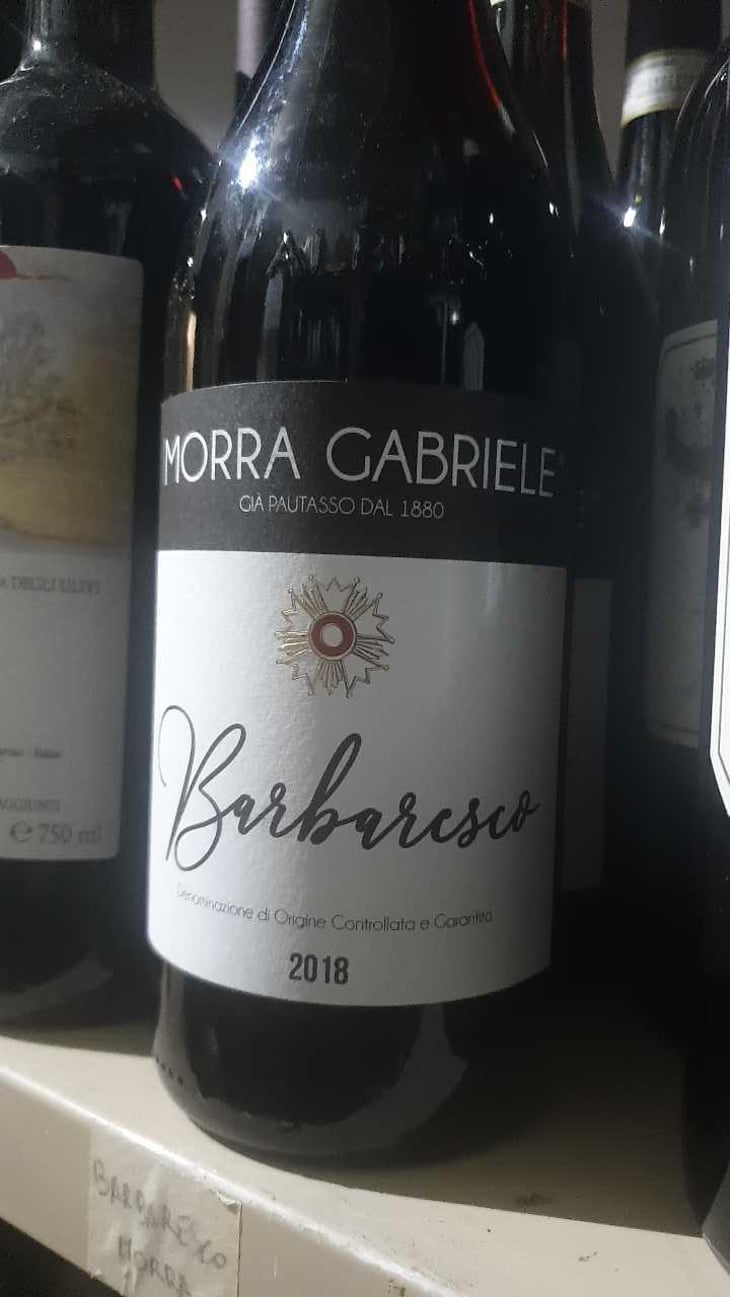 Barbaresco - Cantina Morra Gabriele, già Pautasso dal 1880 - Gabriele Testa, Stefano Campaniello -2018
