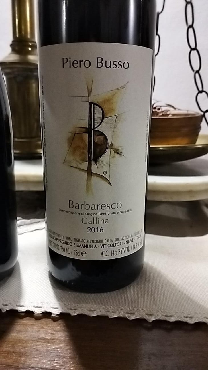 Barbaresco Gallina 2013 - Piero Busso - Società Agricola Piero Busso 