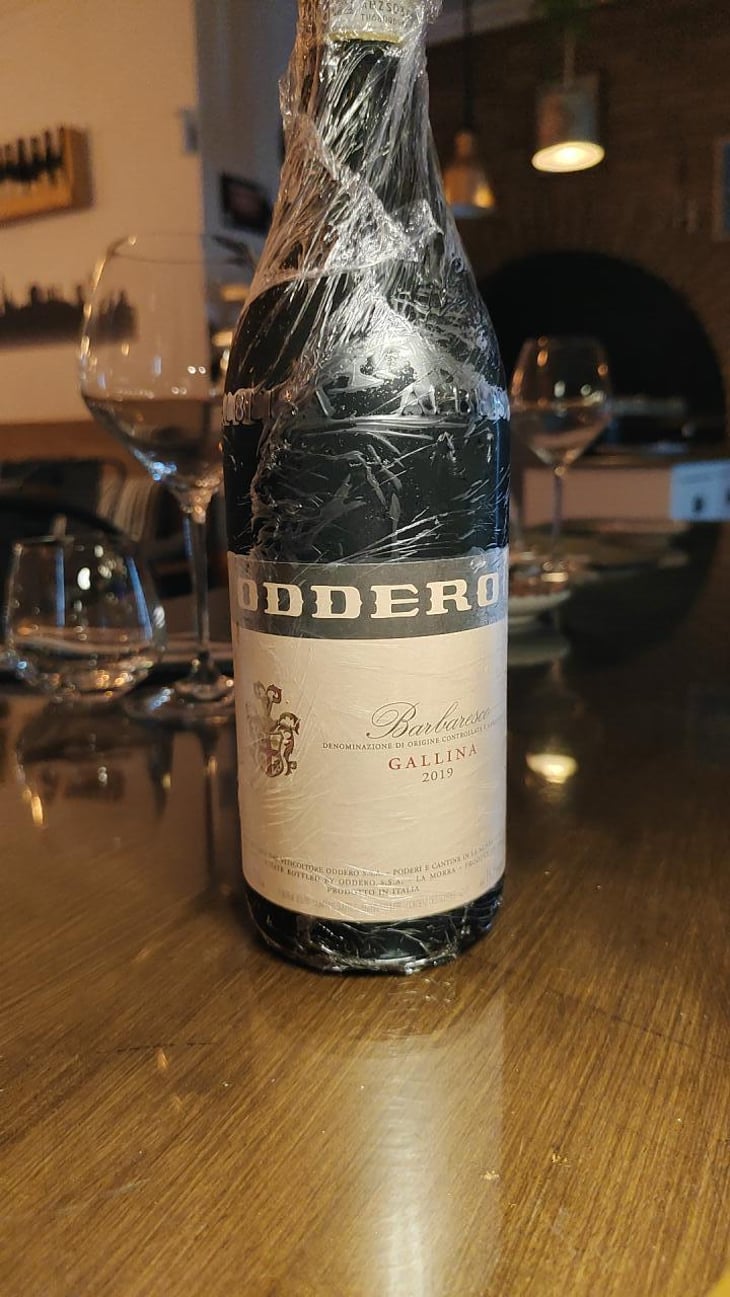 Barbaresco Gallina - Cantina Oddero - Mariacristina Oddero -2019
