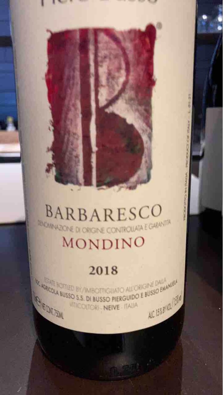 Barbaresco Mondino - Piero Busso - Società Agricola Piero Busso 