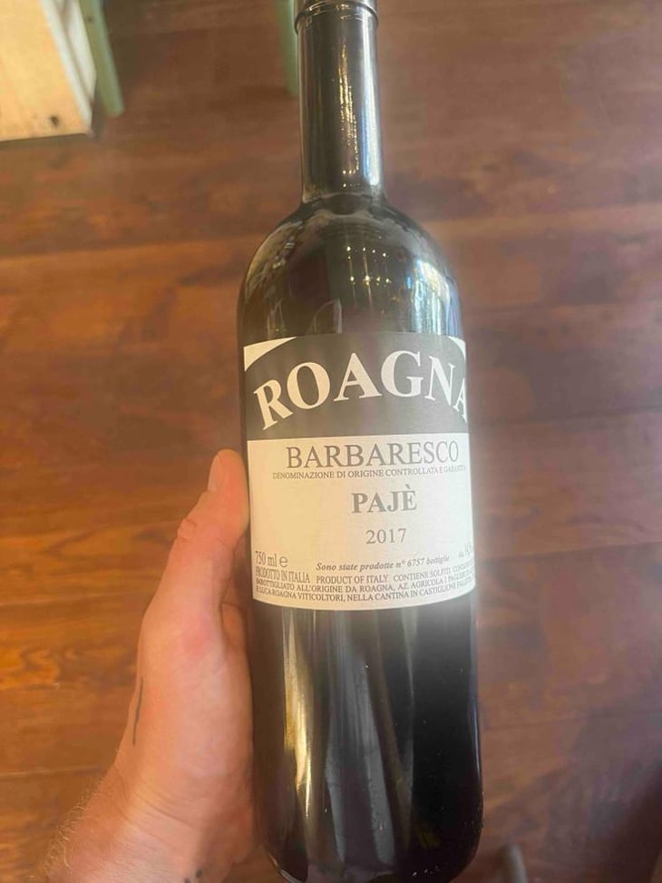 Barbaresco Pajè - Azienda Agricola i Paglieri - Luca & Alfredo Roagna 