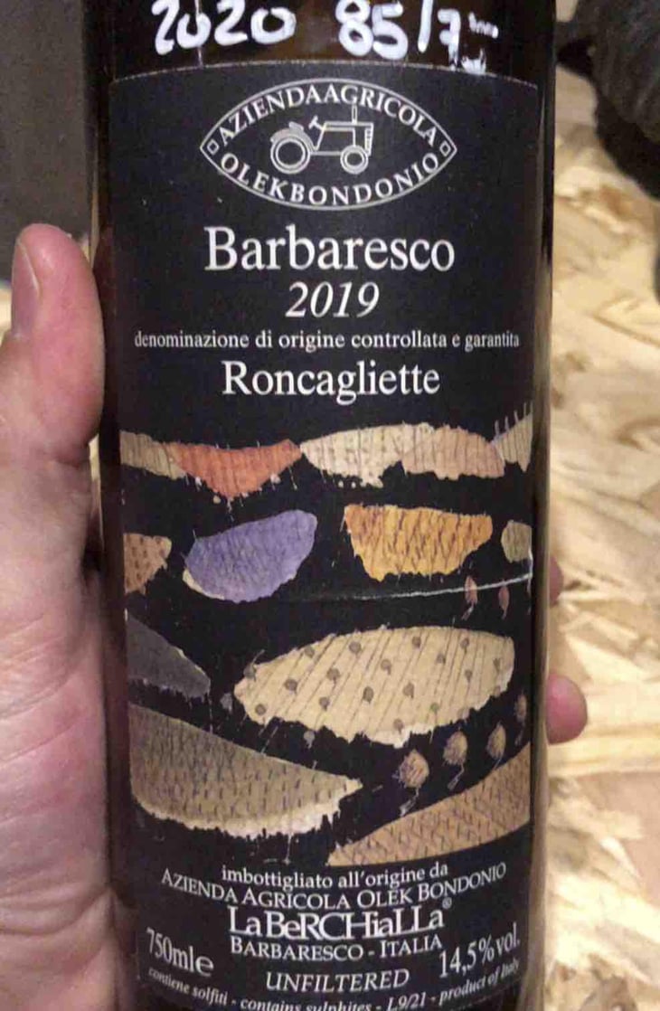 Barbaresco Roncagliette - Cascina La Berchialla - Olek Bondonio -2017
