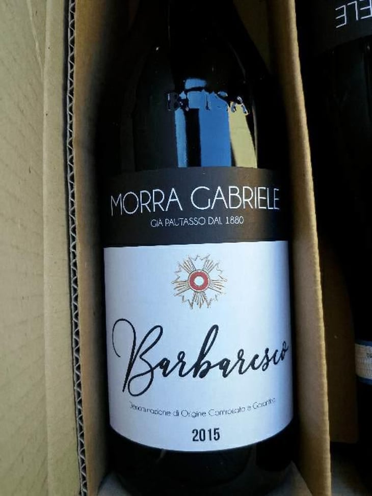 Barbaresco - Cantina Morra Gabriele, già Pautasso dal 1880 - Gabriele Testa, Stefano Campaniello -2018