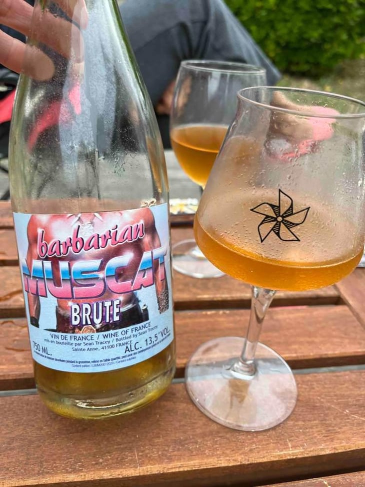 Barbarian Muscat Brute - Domaine Le Clocher - Les Vins de Sainte Anne - Brendan & Sean Tracey 