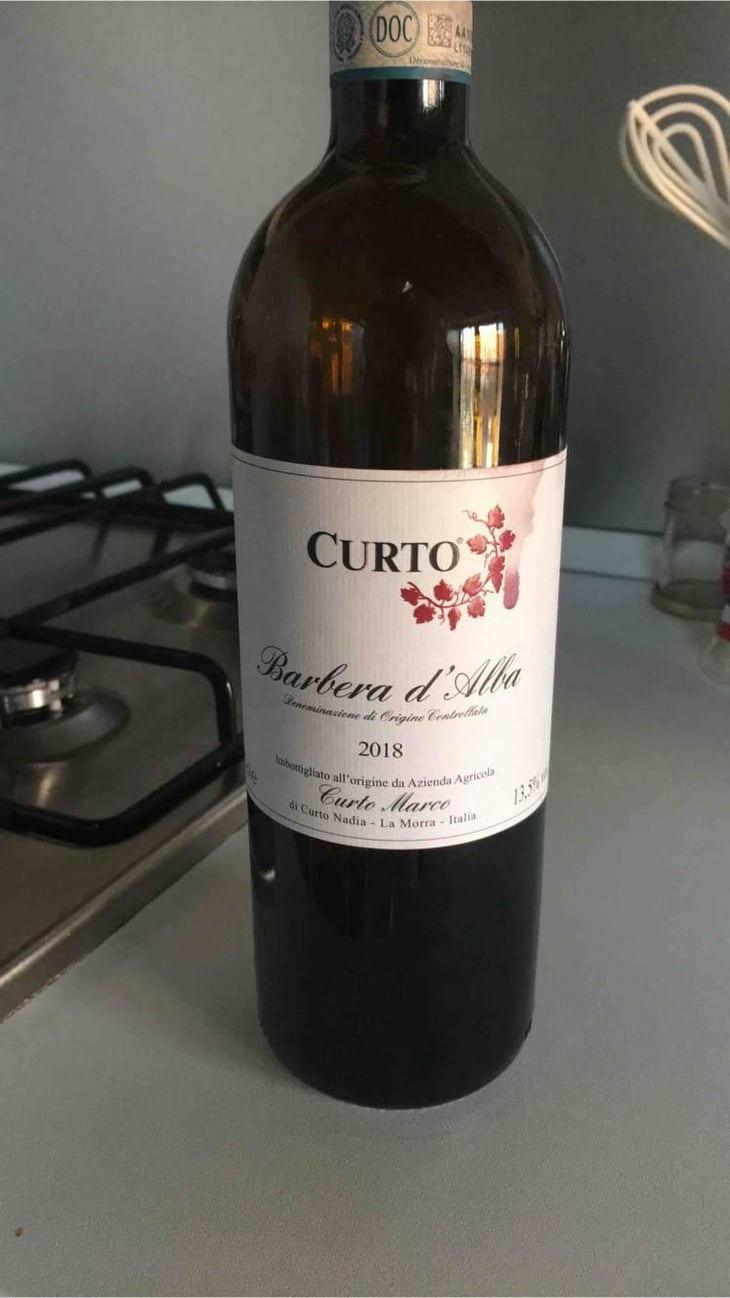 Barbera d'alba. - Curto Vini - Curto Marco e Nadia -2021