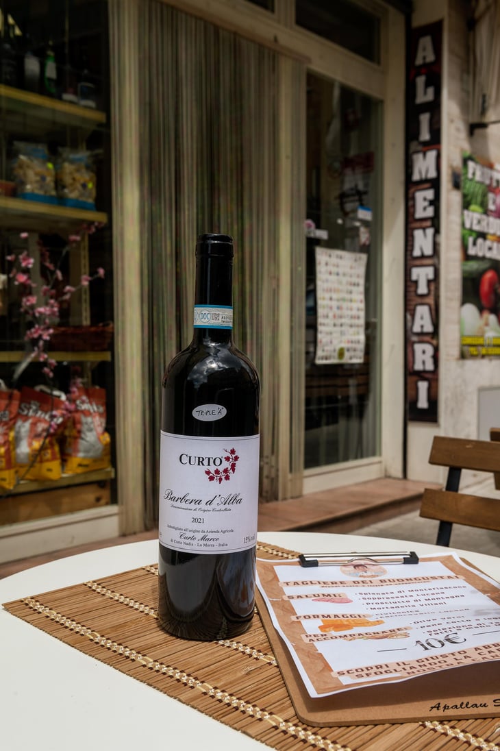Barbera d'alba. - Curto Vini - Curto Marco e Nadia -2021