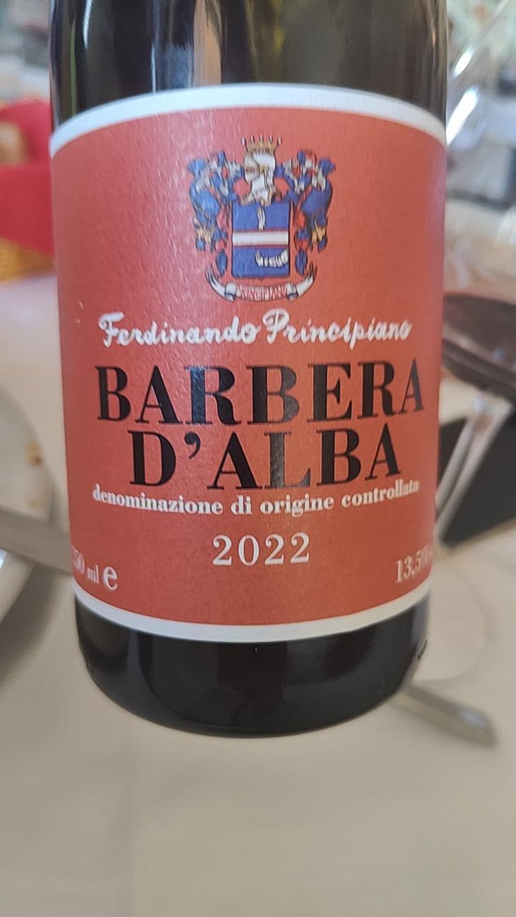 Barbera D’Alba - Azienda Agricola Principiano Ferdinando - Ferdinando Principiano 