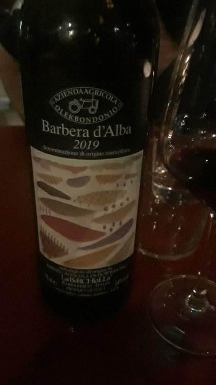 Barbera D'alba - Cascina La Berchialla - Olek Bondonio 