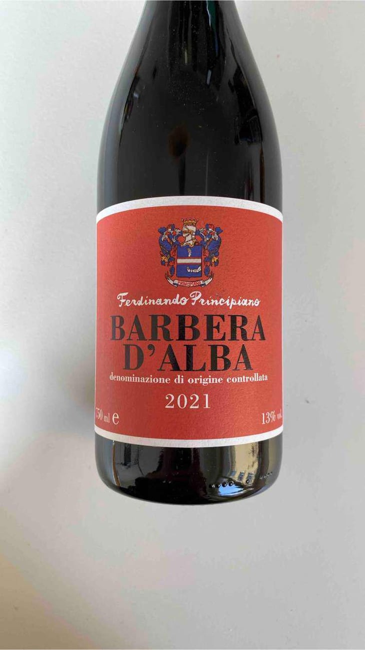 Barbera D’Alba - Azienda Agricola Principiano Ferdinando - Ferdinando Principiano 