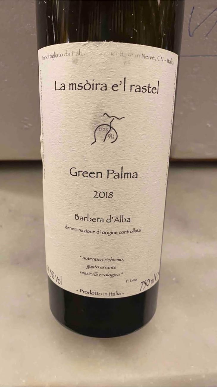 Barbera d'Alba - "Green Palma" - Azienda Agricola Fabio Gea - Fabio Gea 