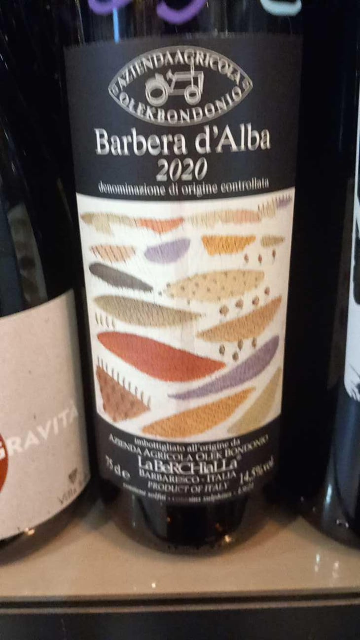 Barbera D'alba - Cascina La Berchialla - Olek Bondonio 