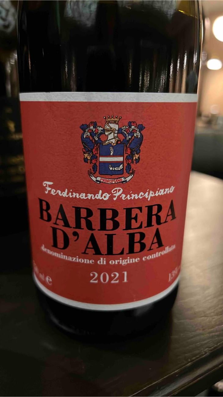 Barbera D’Alba - Azienda Agricola Principiano Ferdinando - Ferdinando Principiano 