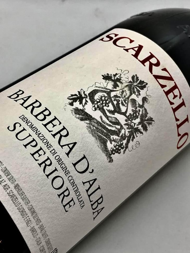 Barbera d'Alba Superiore - Scarzello - Federico Scarzello -2017