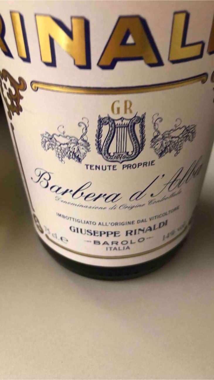 Barbera d'Alba - Azienda Agricola Giuseppe Rinaldi - Marta e Carlotta Rinaldi 