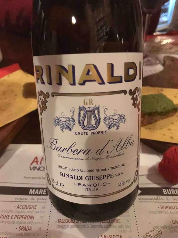 Barbera d'Alba - Azienda Agricola Giuseppe Rinaldi - Marta e Carlotta Rinaldi 