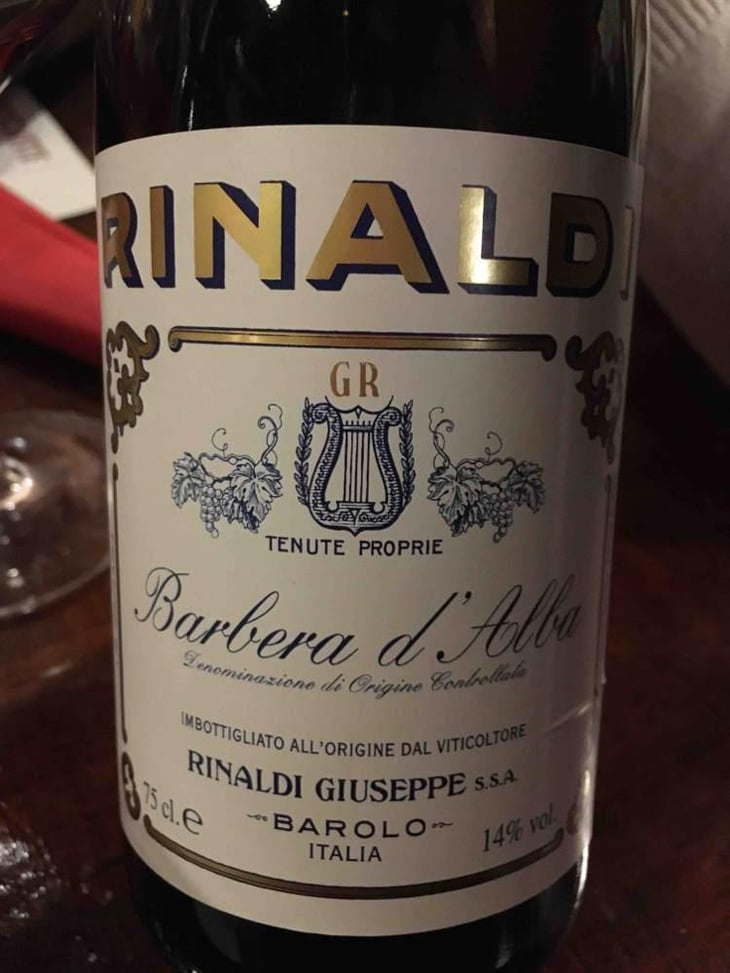 Barbera d'Alba - Azienda Agricola Giuseppe Rinaldi - Marta e Carlotta Rinaldi 