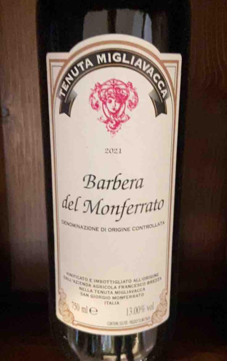 Barbera del Monferrato Superiore - Tenuta Migliavacca - Francesco Brezza 
