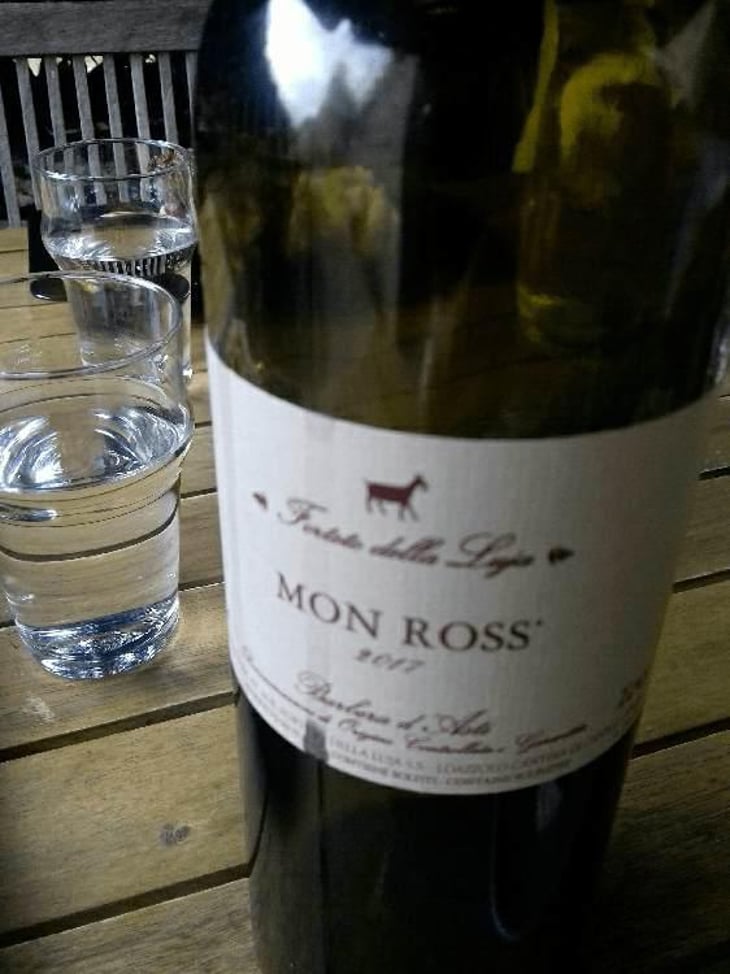 Barbera "Mon ross" - Forteto della luja - Gianni Scaglione 