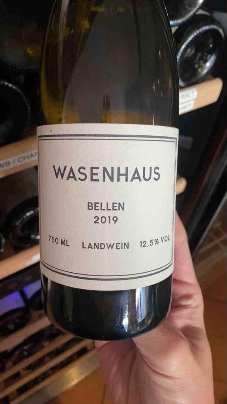 Bellen Weiss - Weingut Wasenhaus - Christoph Wolber & Alexander Götze -2019