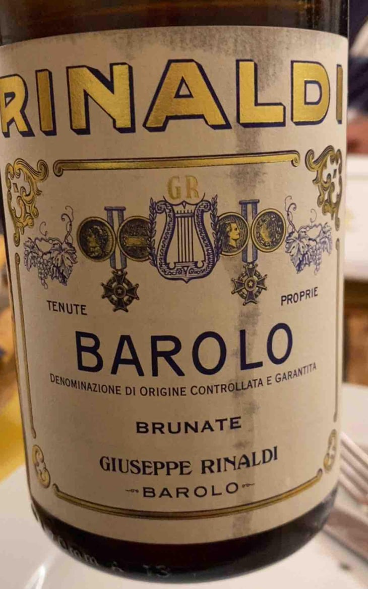 Barolo Brunate - Azienda Agricola Giuseppe Rinaldi - Marta e Carlotta Rinaldi 
