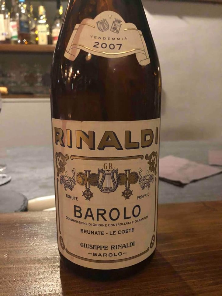 Barolo Brunate Le Coste - Azienda Agricola Giuseppe Rinaldi - Marta e Carlotta Rinaldi 