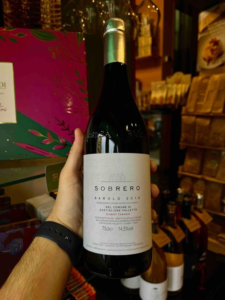 Barolo Ciabot Tanasio - Cantina Sobrero Francesco - Francesco Sobrero -2018