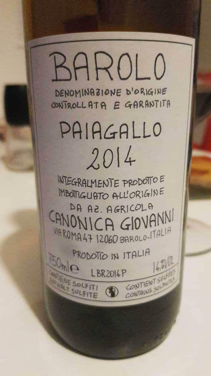 Barolo Del Comune Di Grinzane Cavour - Azienda Agricola Giovanni Canonica - Giovanni Canonica 