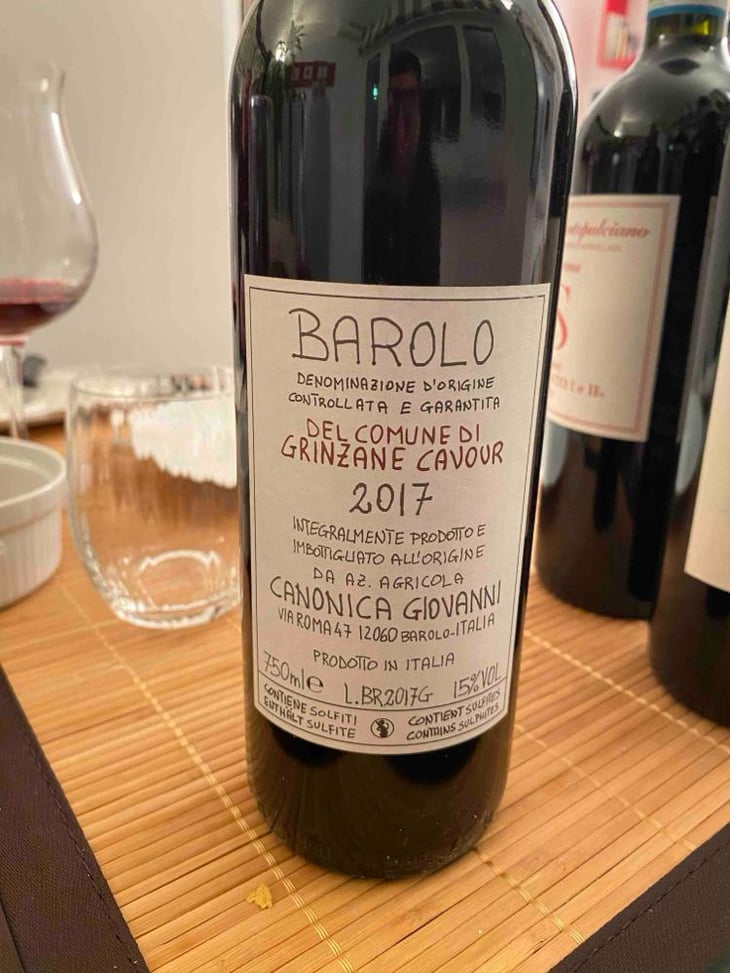 Barolo Del Comune Di Grinzane Cavour - Azienda Agricola Giovanni Canonica - Giovanni Canonica 