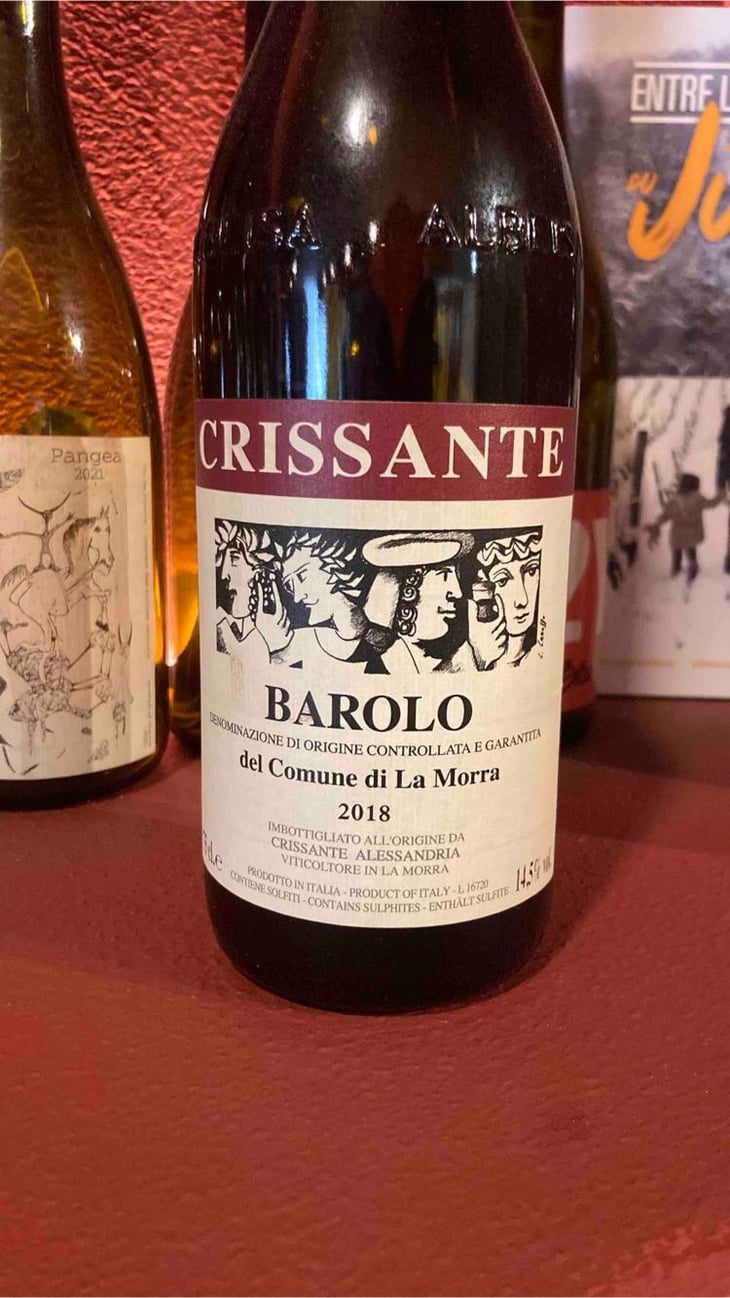 Barolo Del Comune Di La Morra - Crissante Alessandria - Crissante Alessandria -2018